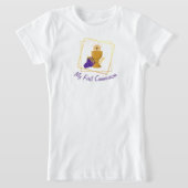 Mein erstes Kommunidenhemd, weißes Hemd T-Shirt (Ablage )