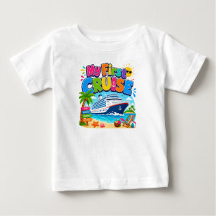 Mein erstes Kreuzfahrt Kinder Urlaub T-Shirt