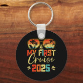 Mein erstes Kreuzfahrtschiff 2025 für die Familie Schlüsselanhänger (Vorderseite)