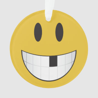 mein erstes loser Zahn emoji Ornament