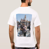 Mein erstes Mal bei Disneyland T-Shirt (Rückseite)