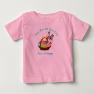 Mein erstes Ostergeschenk-Shirt für ein Baby-Oster Baby T-shirt