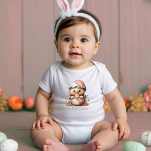 Mein erstes Osterküken Baby Strampler