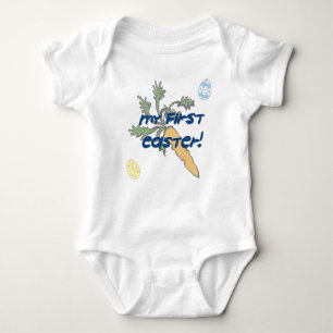 Mein erstes Ostern-Baby-Jungen-Bodysuit-Shirt Baby Strampler