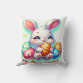 Mein erstes Ostern für Mädchen | Kissen (Rückseite)