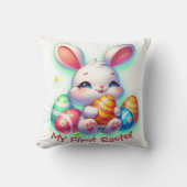 Mein erstes Ostern für Mädchen | Kissen (Vorderseite)
