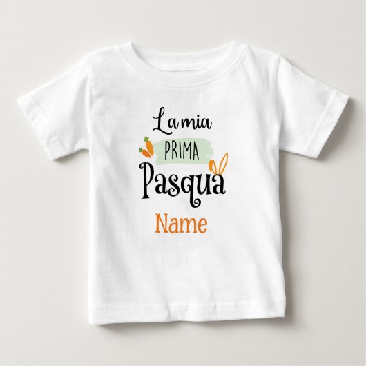 Mein erstes Ostern - La Mia Prima Pasqua Baby T-shirt (Vorderseite)