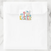 Mein erstes Ostern! Quadratischer Aufkleber (Tasche)
