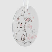 Mein erstes Ostern, sonnig Ornament (Vorderseite)