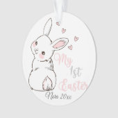 Mein erstes Ostern, sonnig Ornament (Vorderseite)