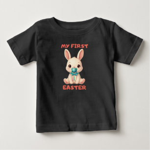 Mein erstes Ostern – Süßes Babykaninchen mit Schnu Baby T-shirt