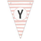 Mein erstes Party-Dekor mit rosafarbenen Jagdfahne Wimpelkette (Dritte Fahne)