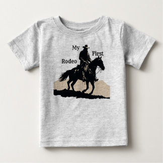 Mein erstes Rodeo Baby T-Shirt für den Rodeo Gebur