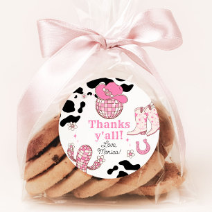 Mein erstes Rodeo-Cowgirl Danke, dass du den ganze Runder Aufkleber