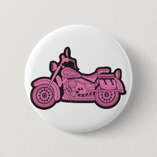 Mein erstes rosa Motorrad Button