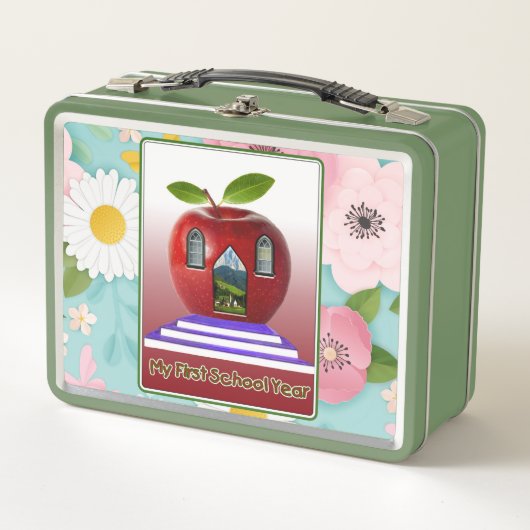 Mein erstes Schuljahr Metall Brotdose (Vorderseite)