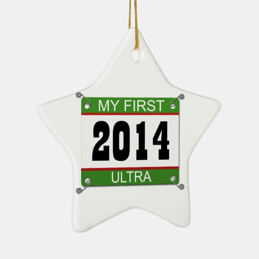 Mein erstes ultra - 2014 keramik ornament (Rechts)