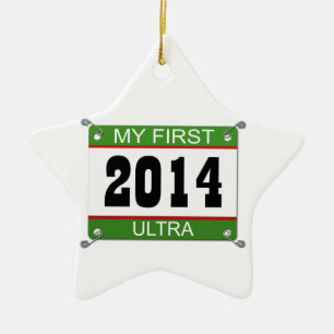 Mein erstes ultra - 2014 keramik ornament