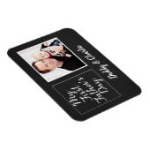 Mein erstes Vatertag Chalkboard Foto Magnet (Rechte Seite)