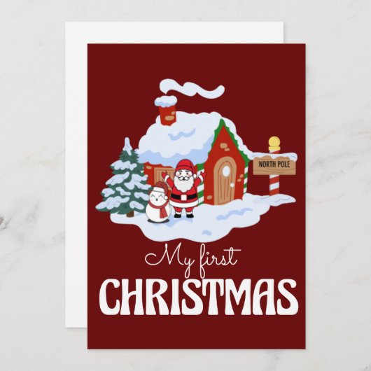 Mein erstes Weihnachten (Vorne/Hinten)