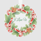 Mein erstes Weihnachten 2025: Personalisiertes Fot Ornament (Rückseite)