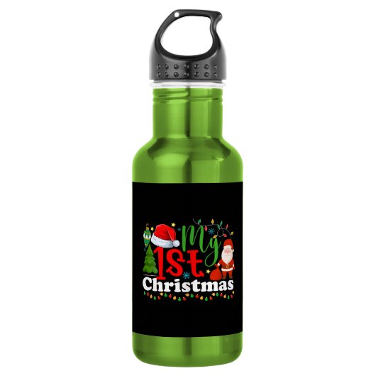 Mein erstes Weihnachten-81053 Edelstahlflasche (Vorderseite)