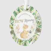 Mein erstes Weihnachten als neue Mama-Lioness & Cu Ornament (Vorderseite)