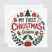 Mein erstes Weihnachten als Oma Familien-Matching  (Vorne/Hinten)