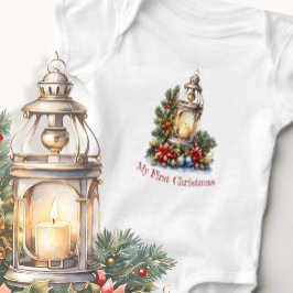 Mein erstes Weihnachten Baby Strampler