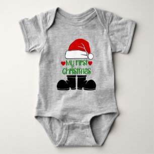 Mein erstes Weihnachten Baby Strampler