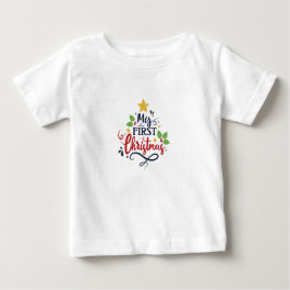 Mein erstes Weihnachten Baby T-shirt