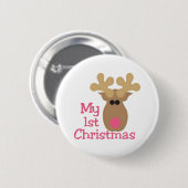 Mein erstes Weihnachten Button (Vorne & Hinten)