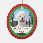 Mein erstes Weihnachten für Haustier oder Keramikornament (Links)