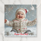 Mein erstes Weihnachten Geschenkanhänger (Rückseite)