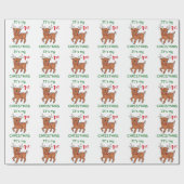 Mein erstes Weihnachten Geschenkpapier (Flach)