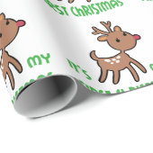 Mein erstes Weihnachten Geschenkpapier (Rolleneckpunkt)