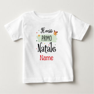 Mein erstes Weihnachten - Il Mio Primo Natale Baby T-shirt