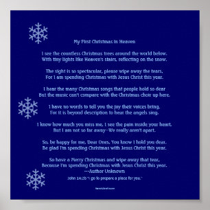 Mein erstes Weihnachten im Himmel Poster