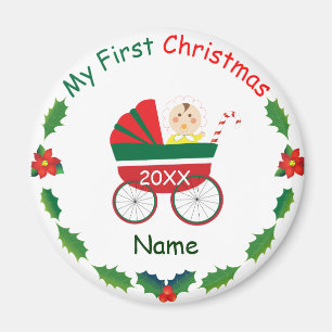 Mein erstes Weihnachten Magnet
