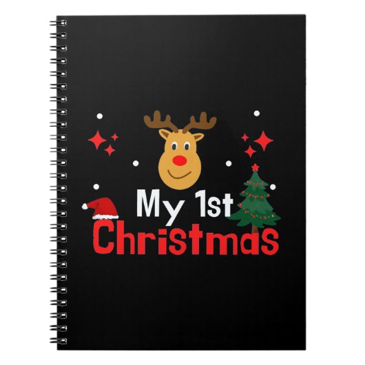 Mein erstes Weihnachten Notizblock (Vorderseite)