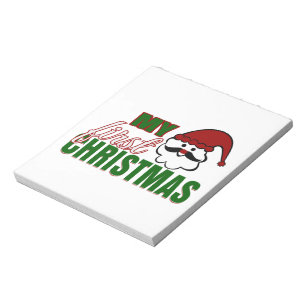 Mein erstes Weihnachten Notizblock