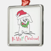 Mein erstes Weihnachten Ornament Aus Metall (Links)