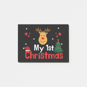 Mein erstes Weihnachten Post-it Klebezettel