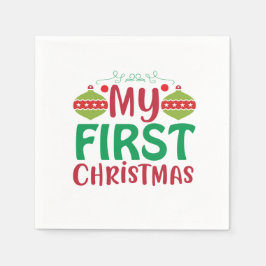 Mein erstes Weihnachten Serviette