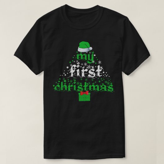 Mein erstes Weihnachten T-Shirt (Design vorne)