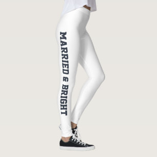 Mein erstes Weihnachten verheiratet Frischvermählt Leggings