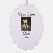 Mein erstes Weihnachts-Add-on für das Foto Ornament Karte (Links)