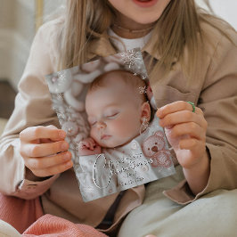 Mein erstes Weihnachts-Baby-Foto drucken Fotodruck
