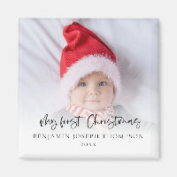 Mein erstes Weihnachts-Foto Script Baby Name Year