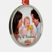 Mein erstes Weihnachts-Foto Weihnachtsschmuck (Rechts)